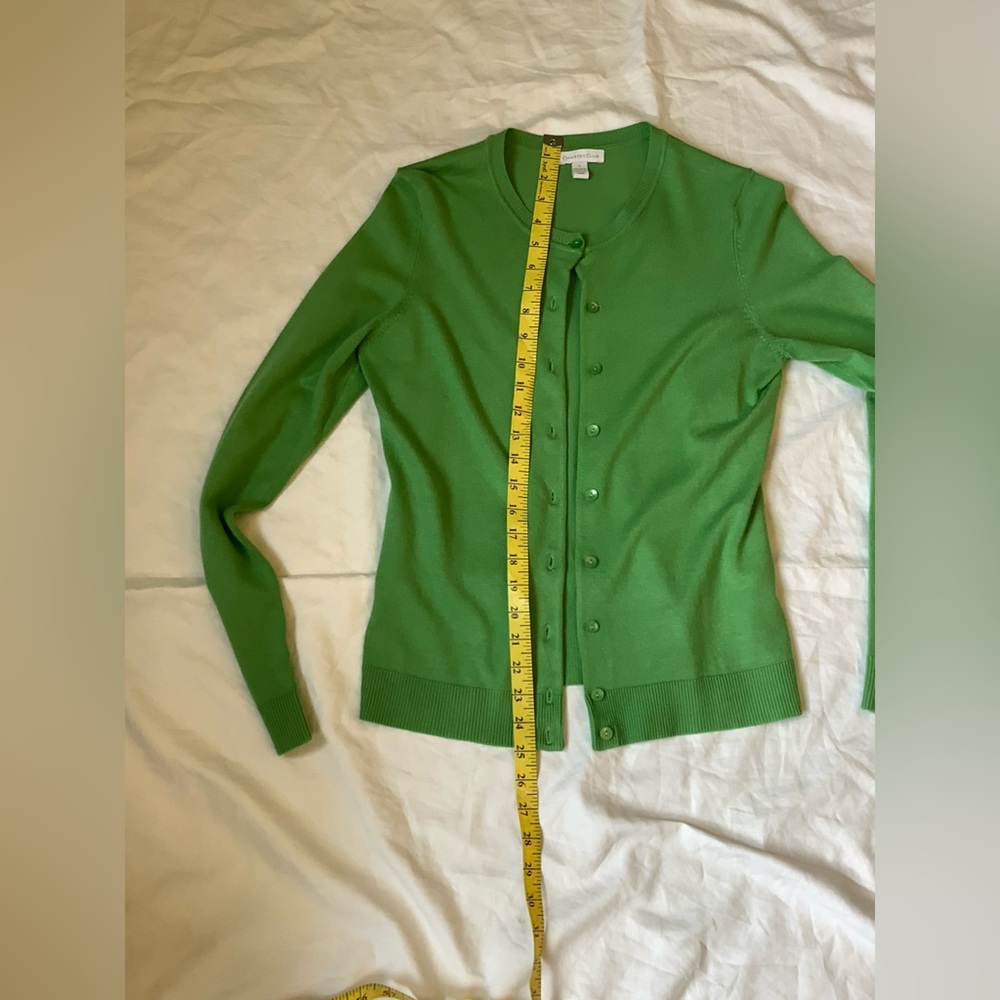 Charter Club Vibrant Green Knit Sweater